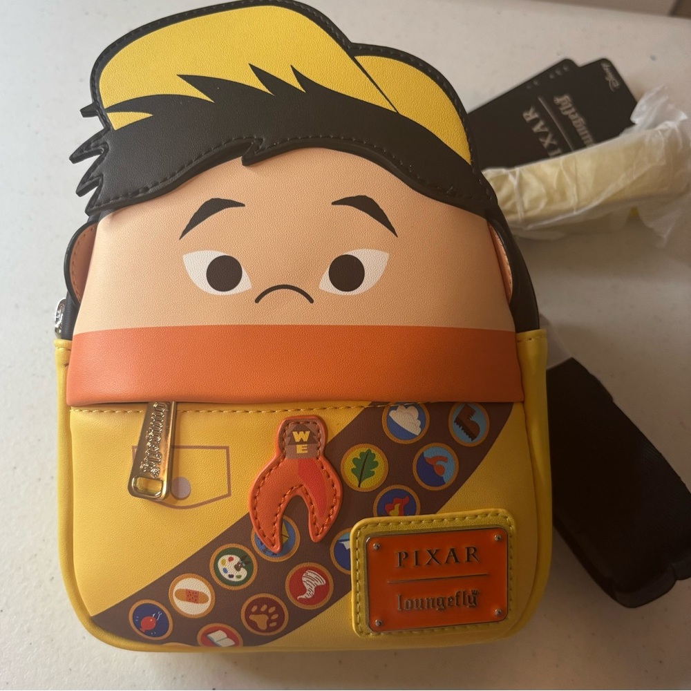 Loungefly Disney Pixar Up Russell Figural Wristlet / Fanny